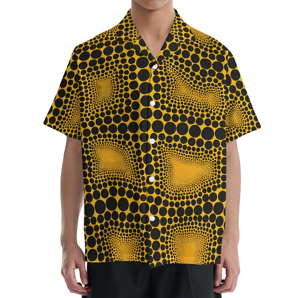 Yayoi Kusama Dot Japanese Style Camp Shirt