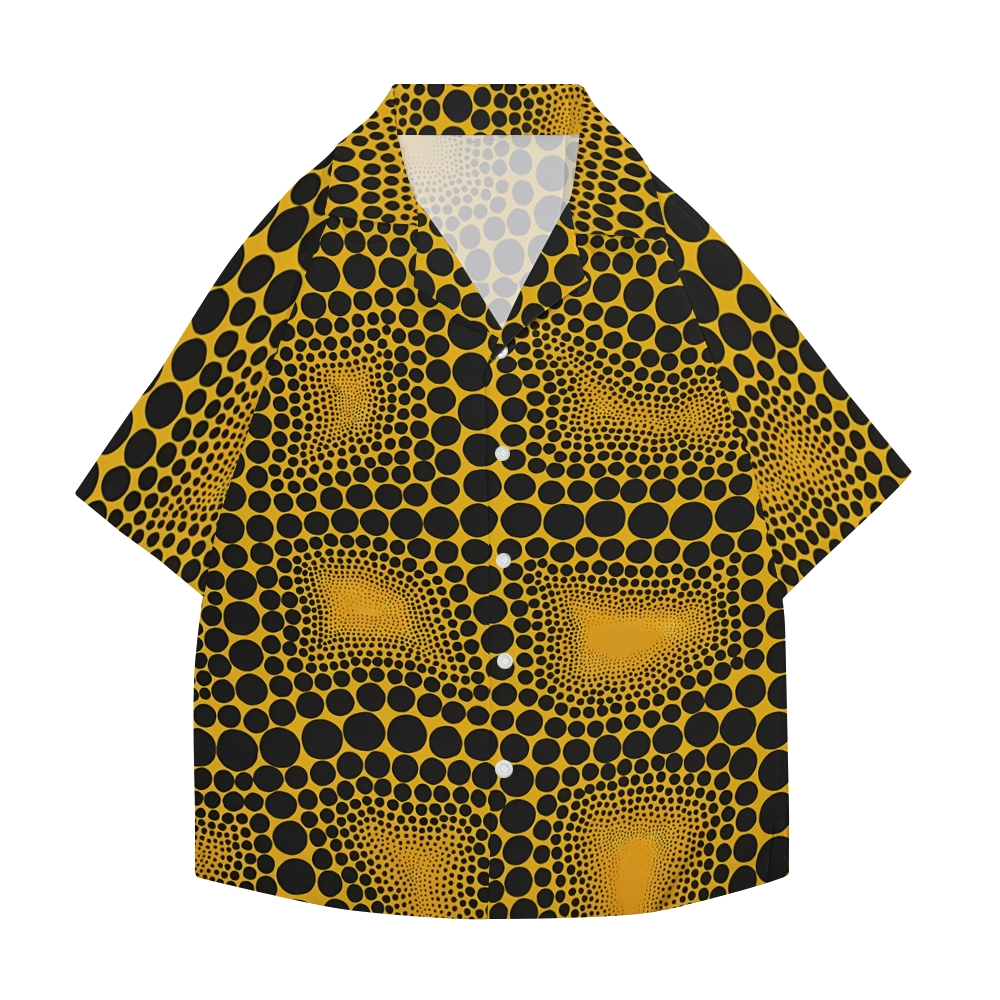 Yayoi Kusama Dot Japanese Style Camp Shirt