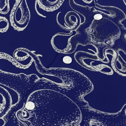 Octopus Japanese Style Camp Shirt