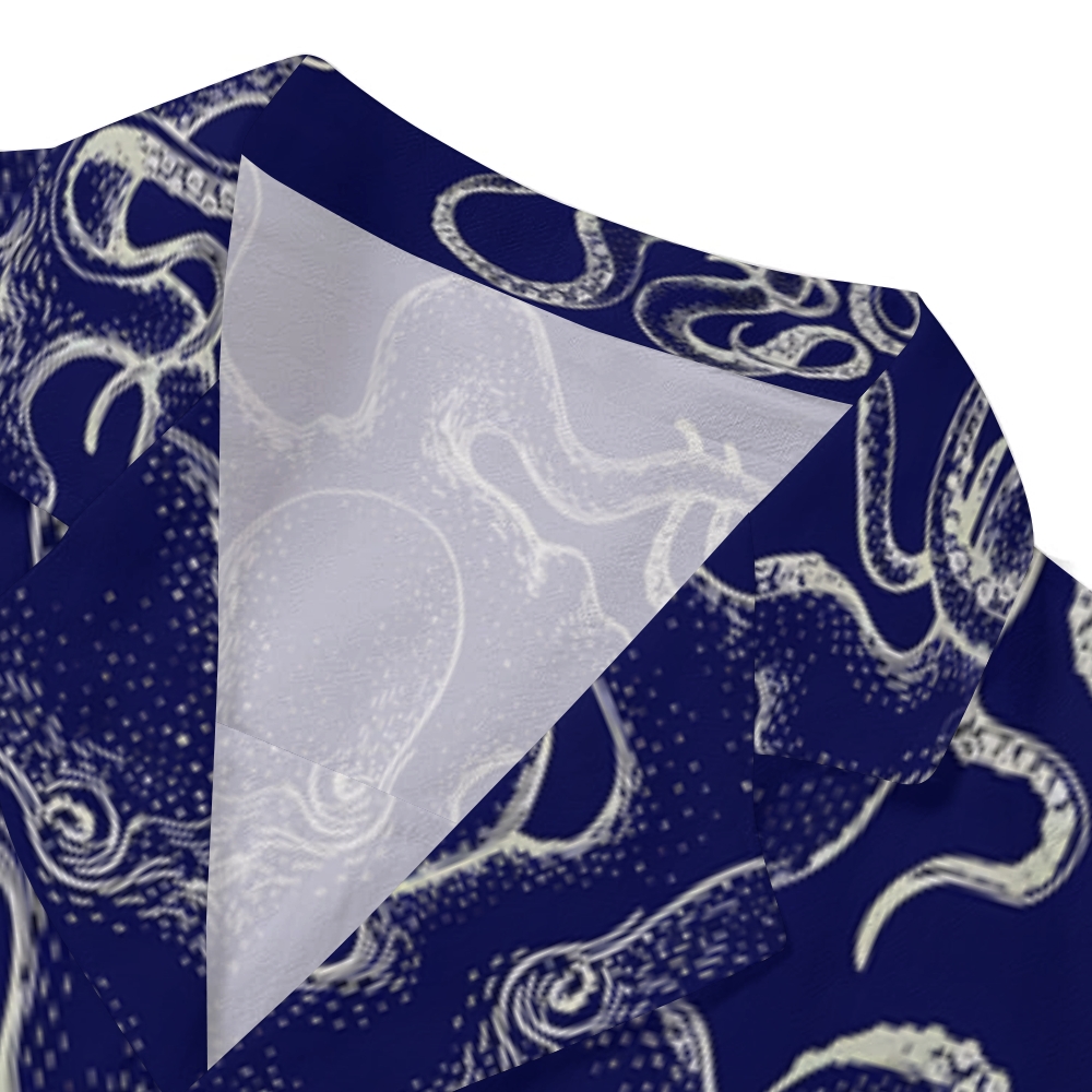 Octopus Japanese Style Camp Shirt