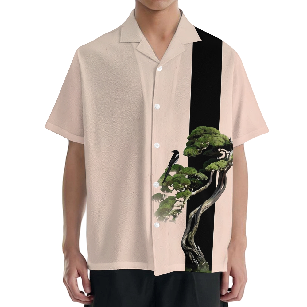 Bonsai Japanese Style Camp Shirt