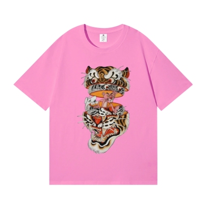 Pink Tiger Tattoo Japanese Style Classic Tee