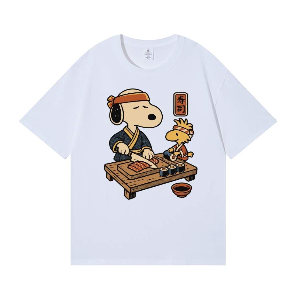 Sushi Chef Dog Japanese Style Classic Tee
