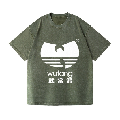 Wu Tang Clan Vintage Wash Japanese Design T-Shirt – Japan-tiger