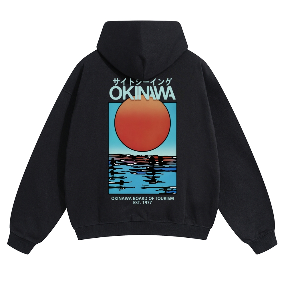 Okinawa Vintage Cotton Hoodie