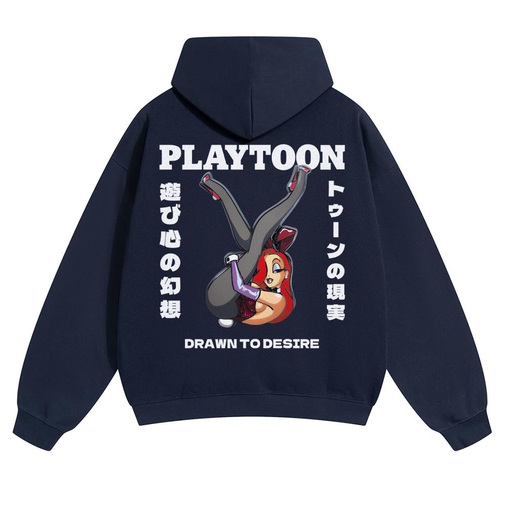 Pin Up Vintage Cotton Hoodie