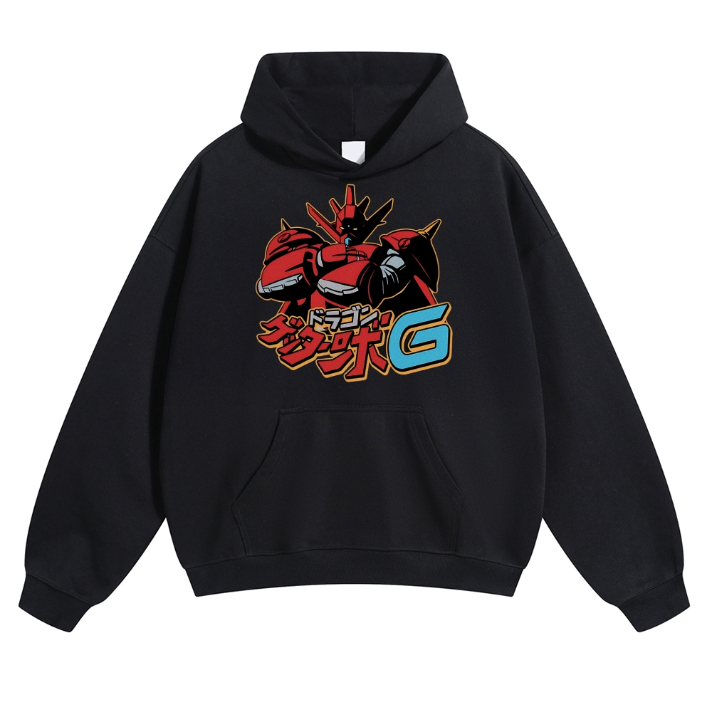 Getter Robot G Vintage Cotton Hoodie