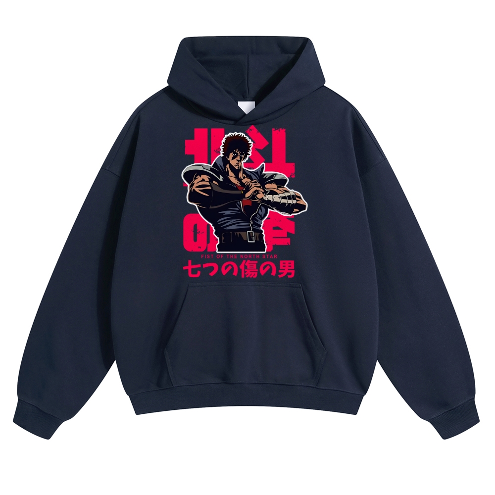 Fist of the North Star Vintage Cotton Hoodie
