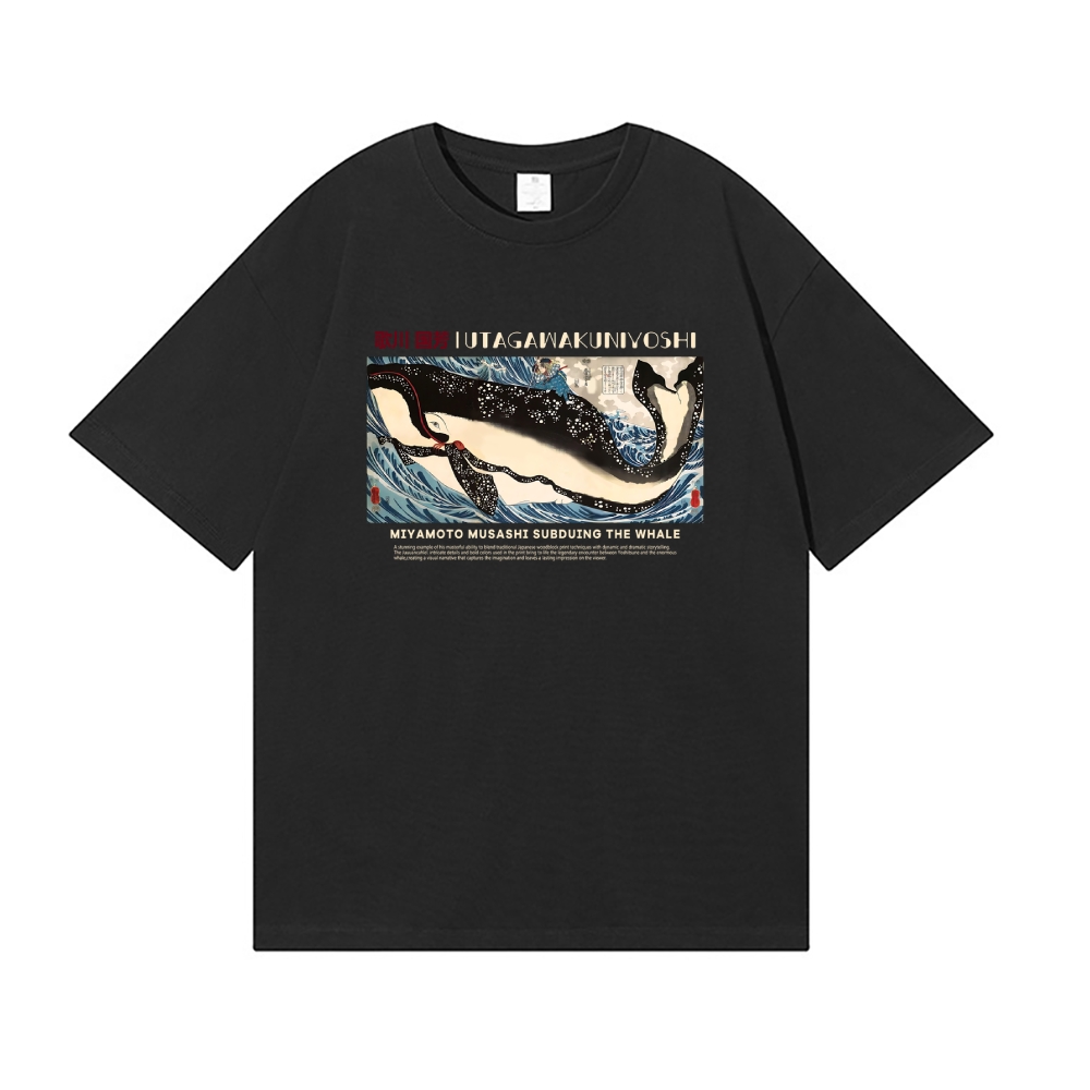 Utagawa Kuniyoshi Whale Japanese Style Classic Tee