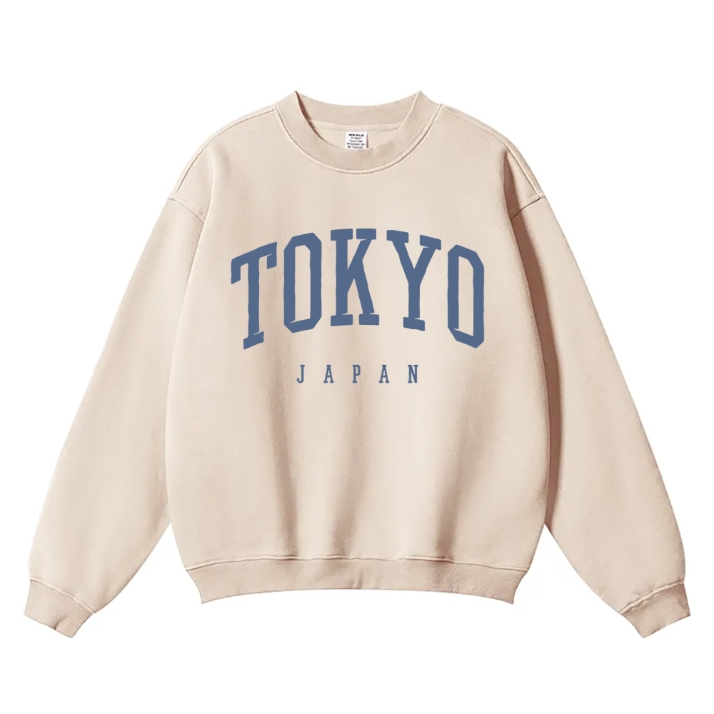 Tokyo Vintage Cotton Blend Sweatshirt