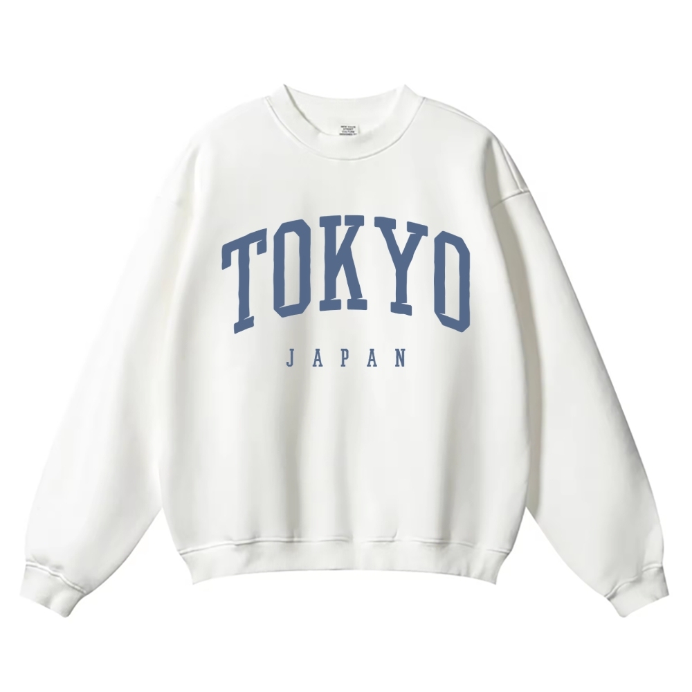 Tokyo Vintage Cotton Blend Sweatshirt