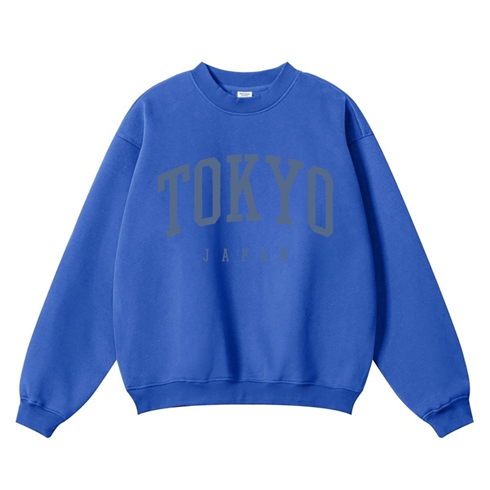 Tokyo Vintage Cotton Blend Sweatshirt