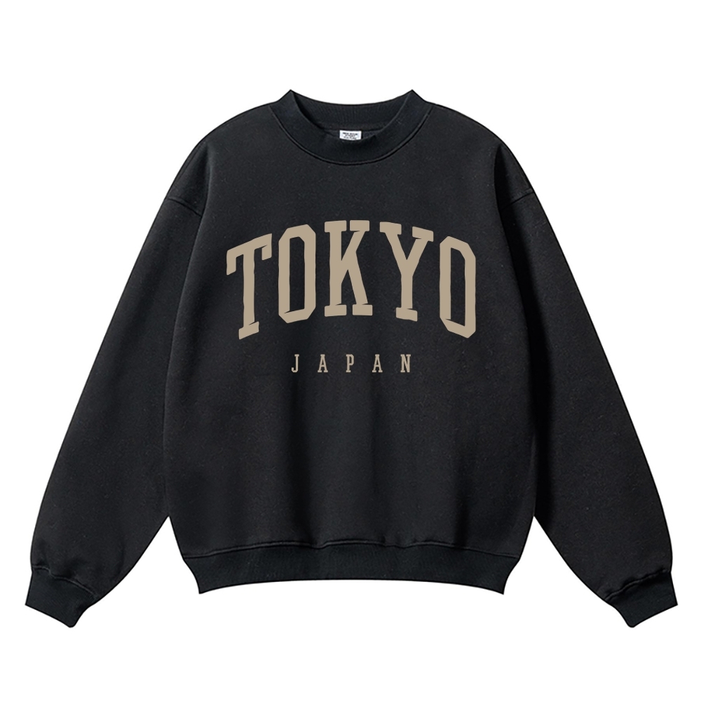 Tokyo Vintage Cotton Blend Sweatshirt