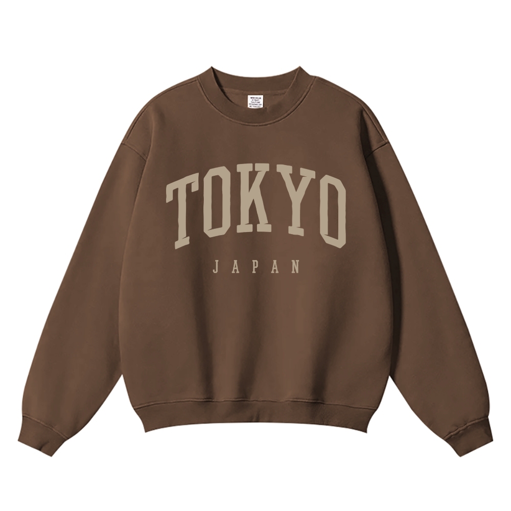 Tokyo Vintage Cotton Blend Sweatshirt