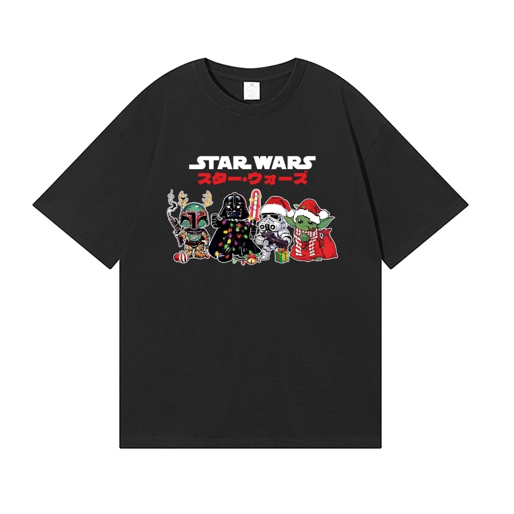 Christmas Star Wars Japanese Style Classic Tee
