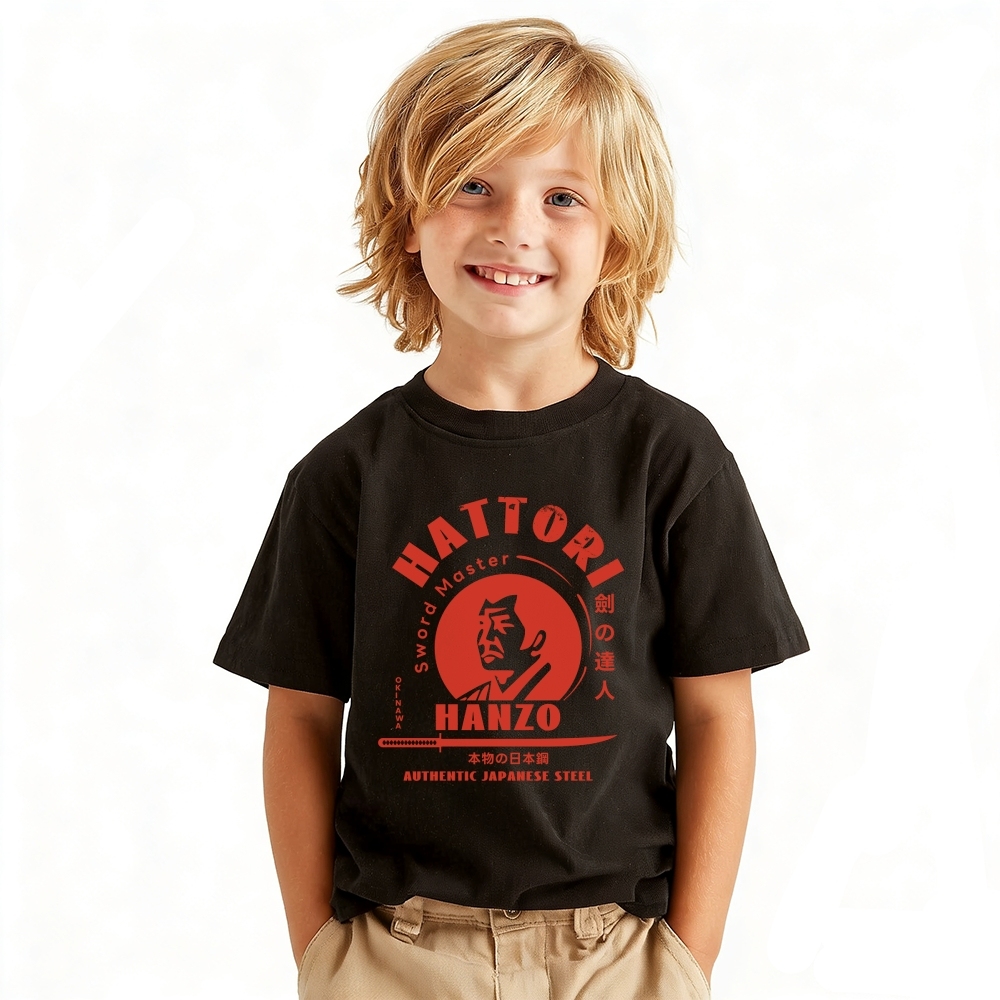 Hattori Hanzo Vintage Kids Cotton T-shirt