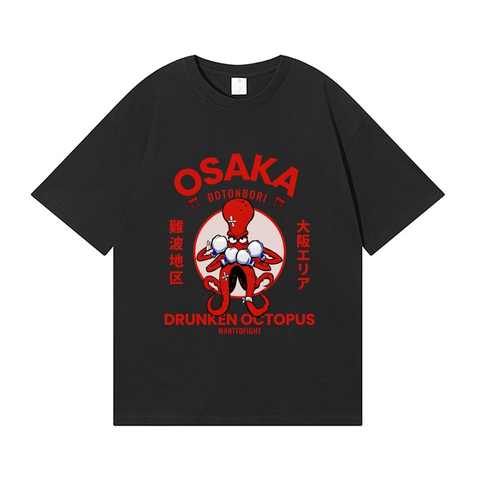 Drunken Octopus Japanese Style Classic Tee