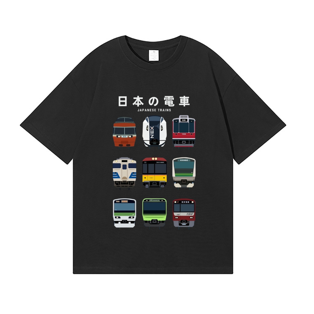 Japanese Trains Japanese Style Classic Tee