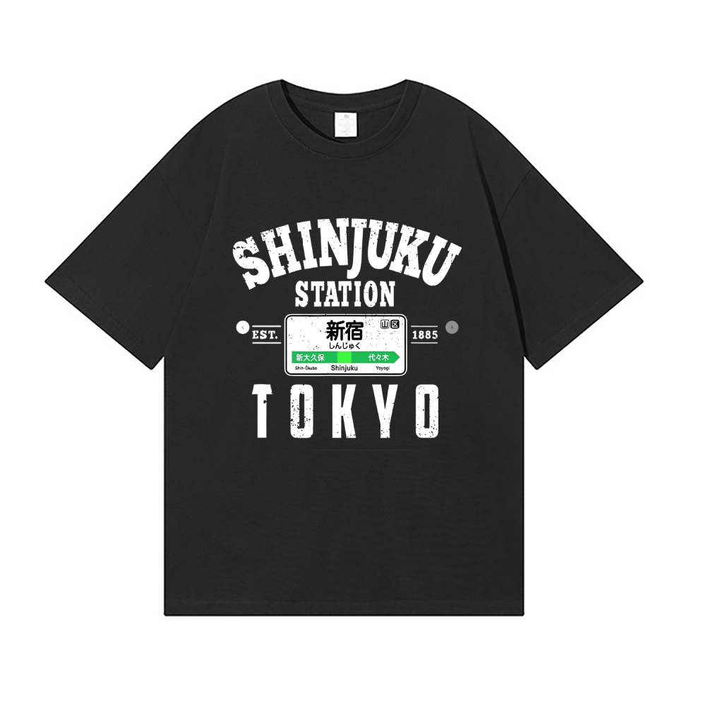 Shinjuku Station Japanese Style Classic Tee