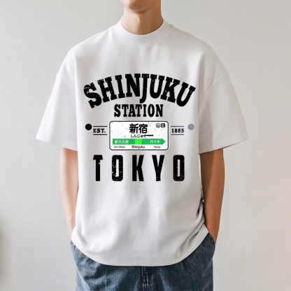Shinjuku Station Japanese Style Classic Tee
