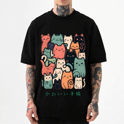 Cat Japanese Style Classic Tee