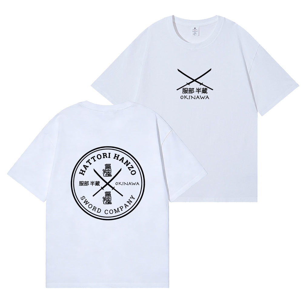 Hattori Hanzo Back Art Cotton Tee