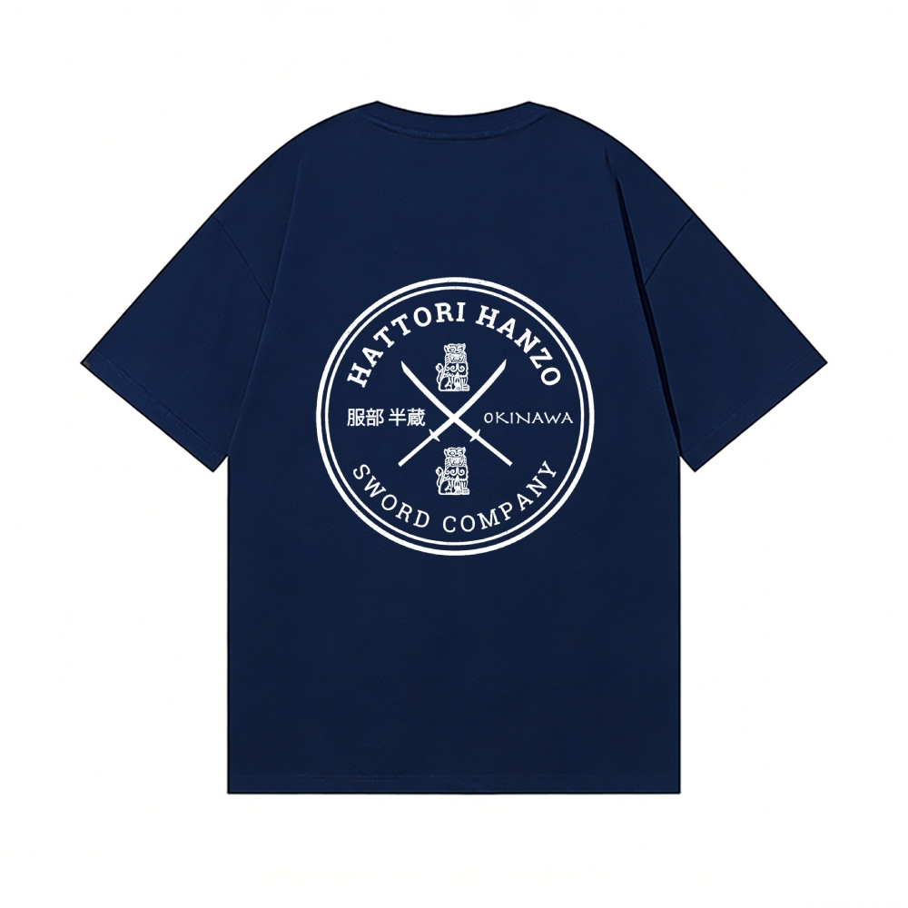 Hattori Hanzo Back Art Cotton Tee