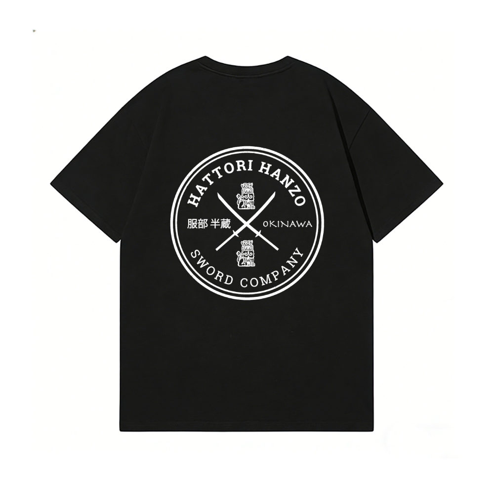 Hattori Hanzo Back Art Cotton Tee