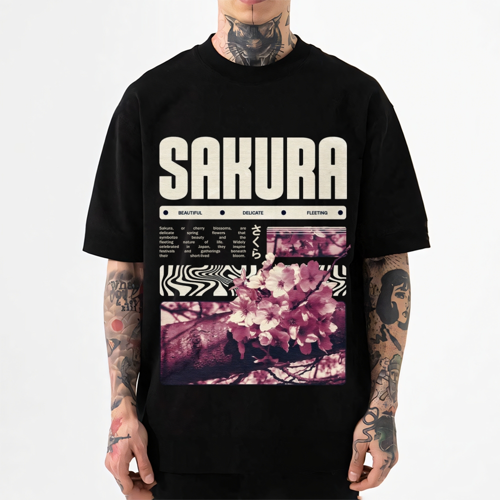 Sakura Japanese Style Classic Tee
