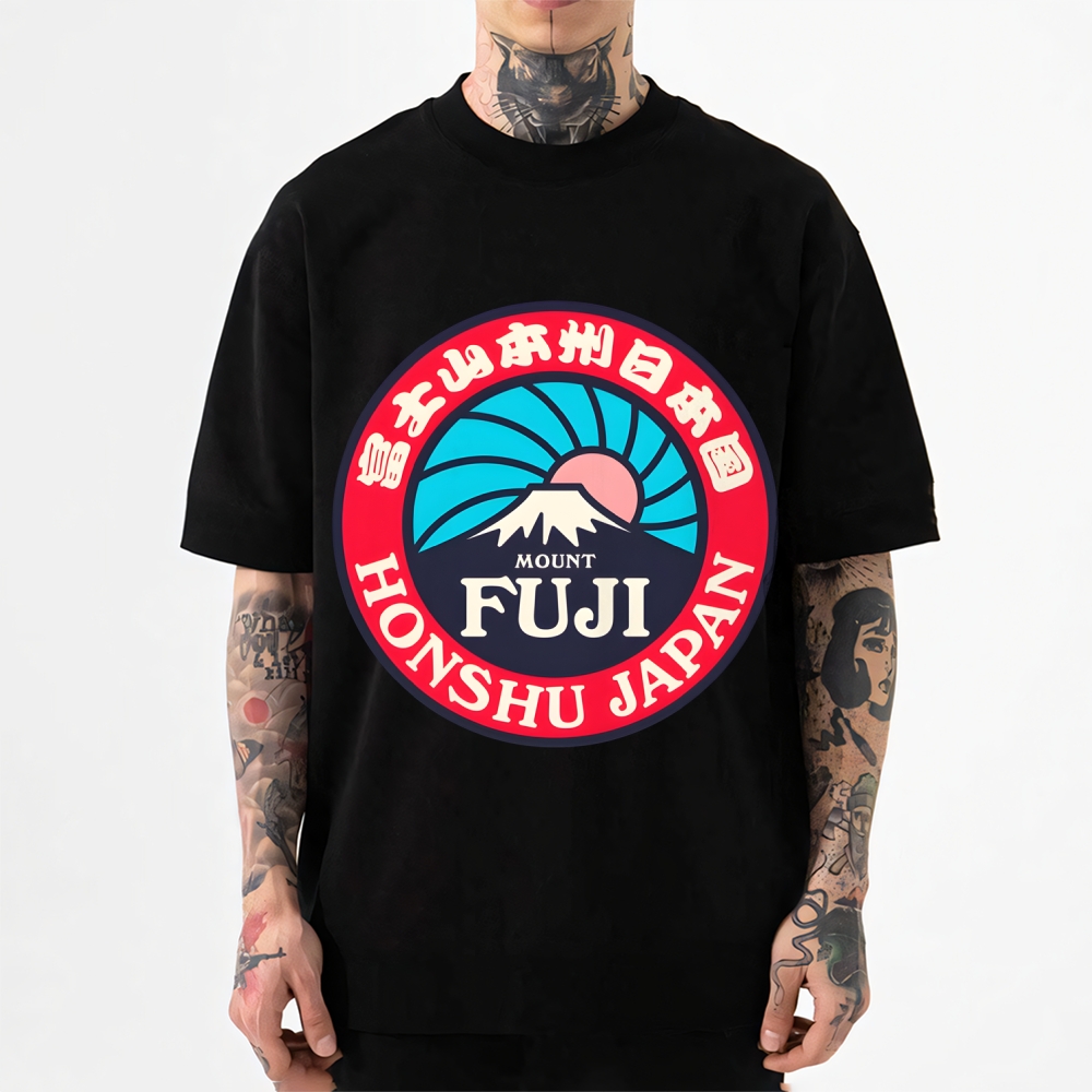 Mt Fuji Japanese Style Classic Tee