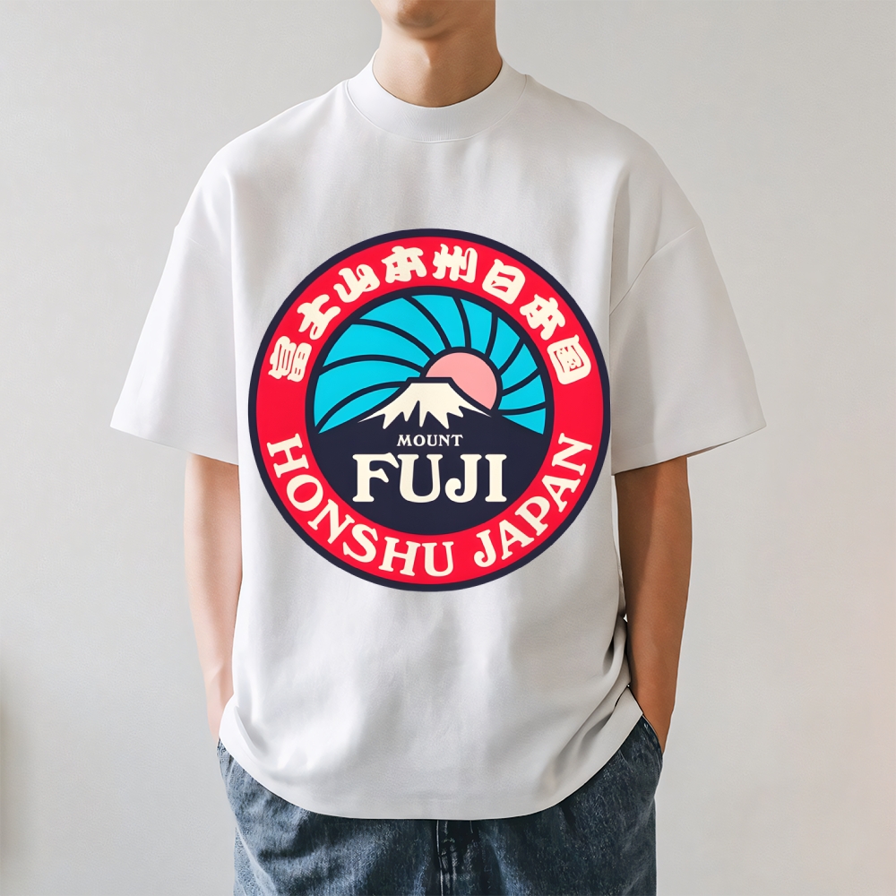 Mt Fuji Japanese Style Classic Tee