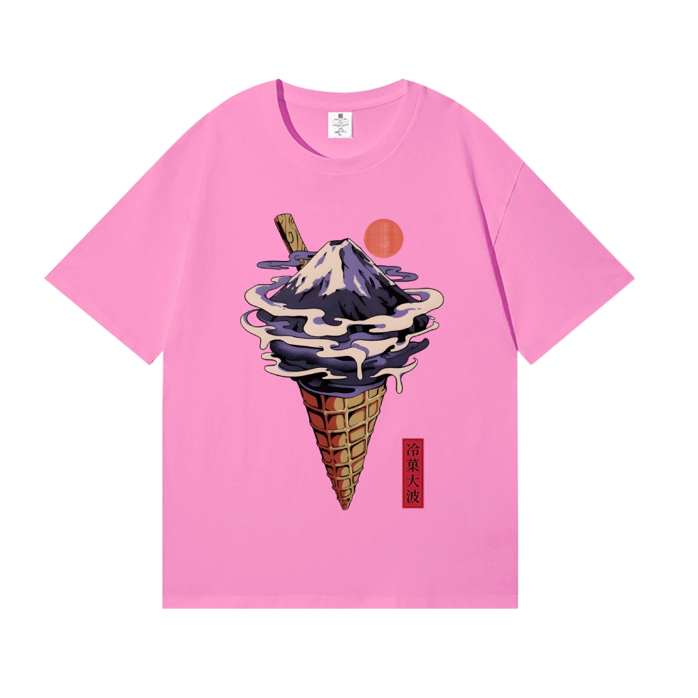 Fuji Mt Ice Cream Japanese Style Classic Tee