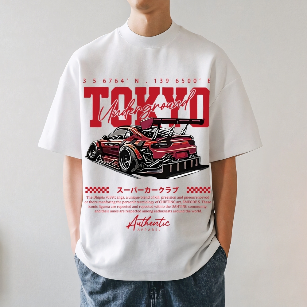 Tokyo Racing Car Japanese Style Classic Tee