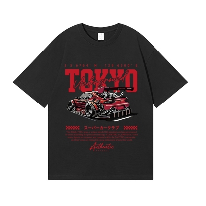 Tokyo Racing Car Japanese Style Classic Tee