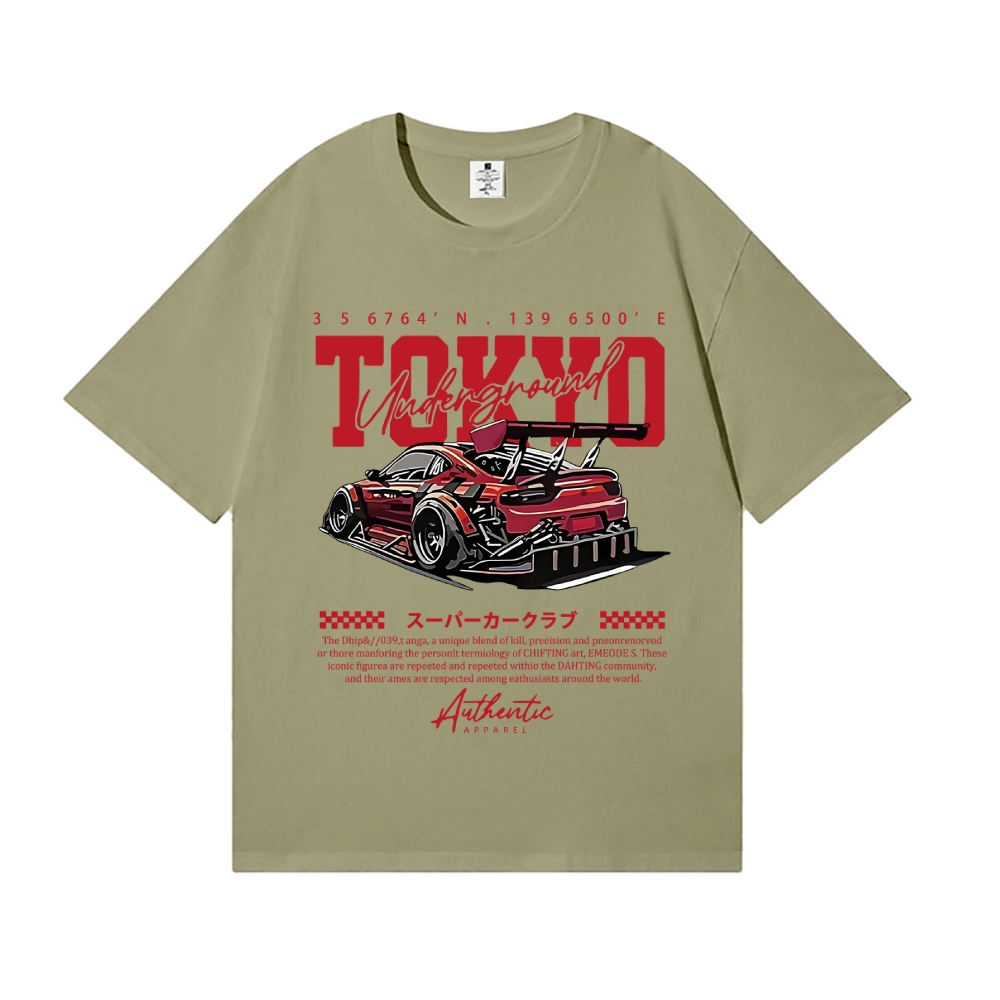 Tokyo Racing Car Japanese Style Classic Tee