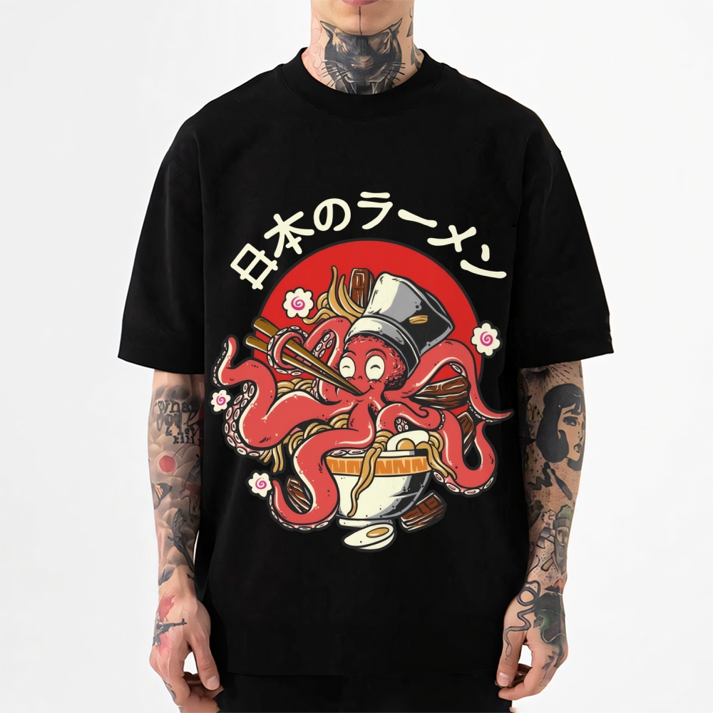 Octopus Japanese Style Classic Tee