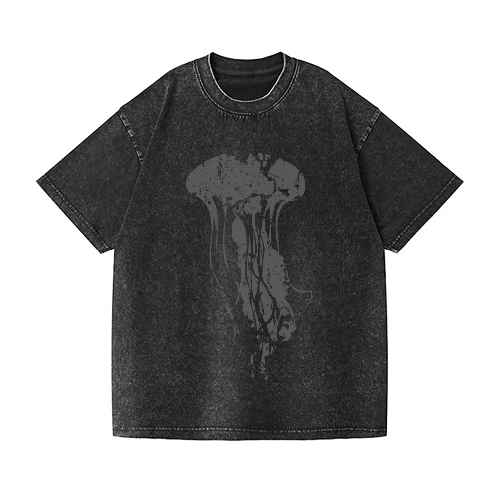 Vintage Wash Japanese Design T-Shirt