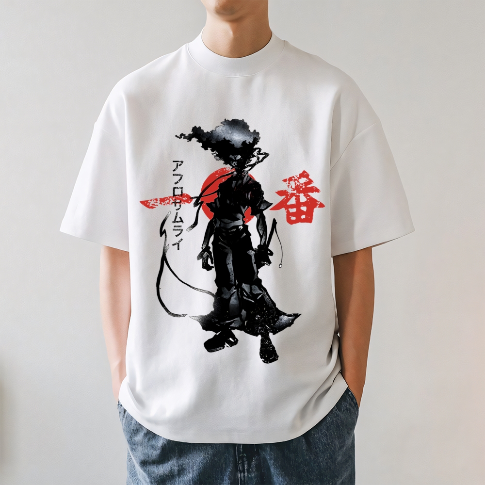 Afro Ninja Japanese Style Classic Tee