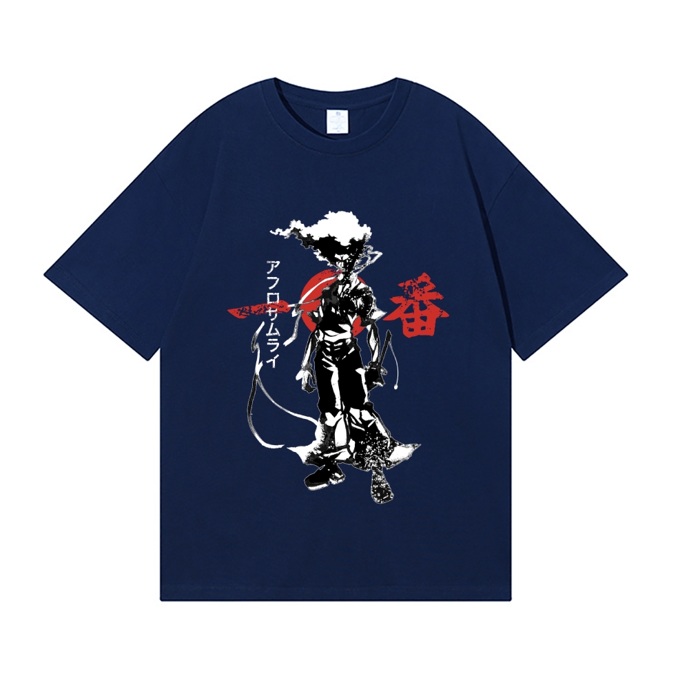Afro Ninja Japanese Style Classic Tee