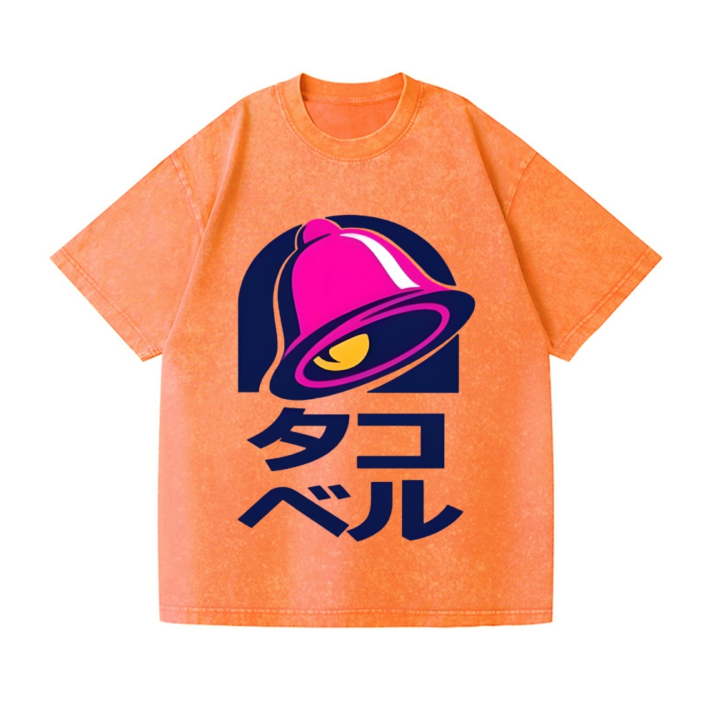 Taco Bell Vintage Wash Japanese Design T-Shirt
