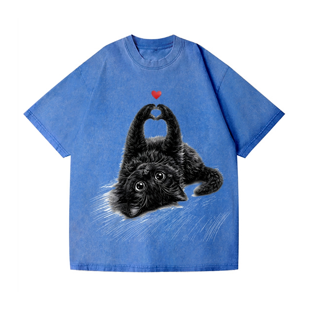 Vintage Wash Japanese Design T-Shirt