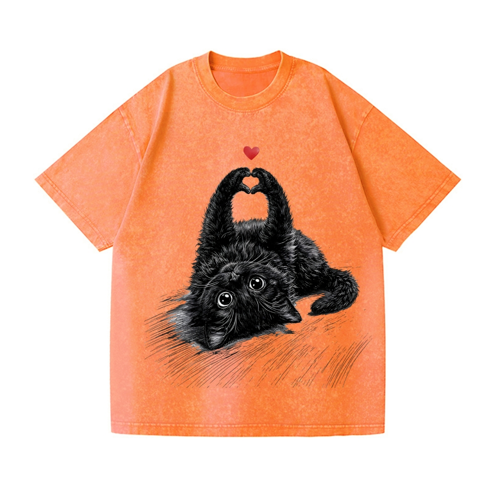 Vintage Wash Japanese Design T-Shirt
