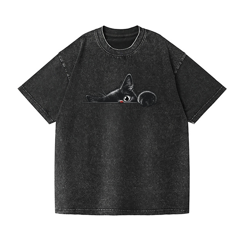 Vintage Wash Japanese Design T-Shirt