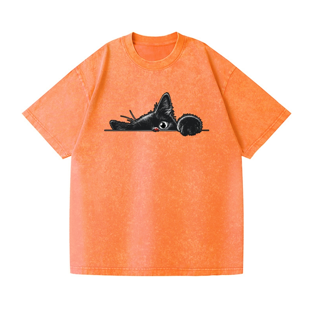 Vintage Wash Japanese Design T-Shirt
