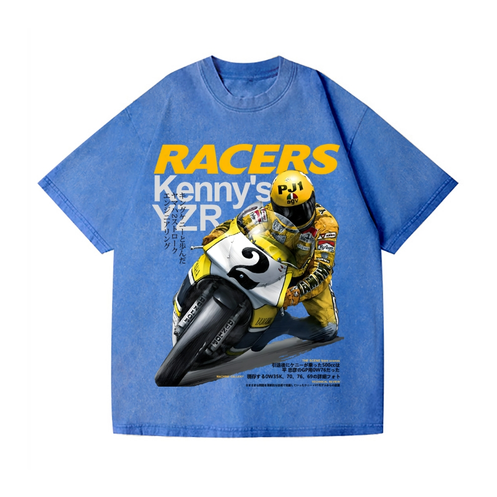Vintage Wash Japanese Design T-Shirt