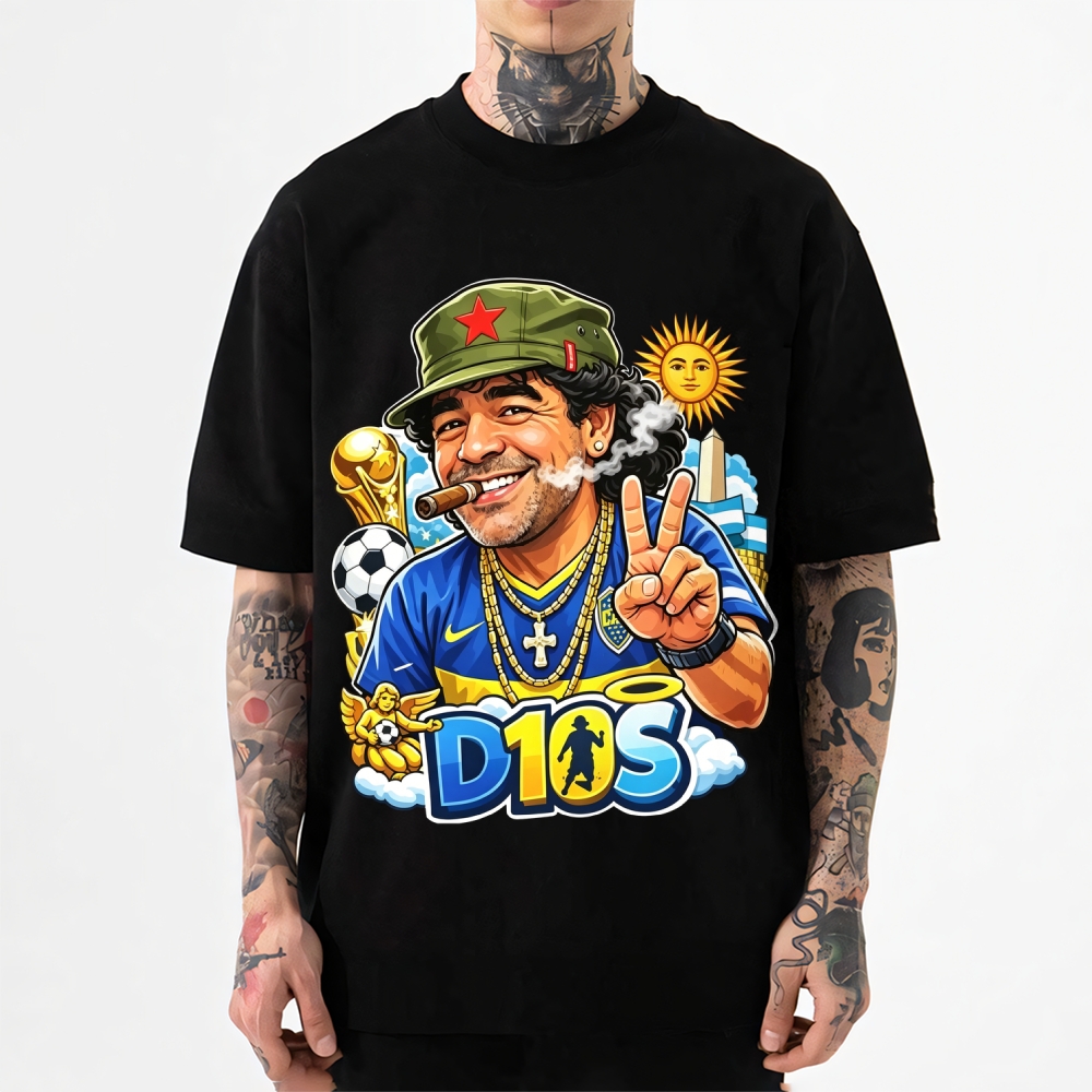 Diego Maradona D10S Japanese Style Classic Tee