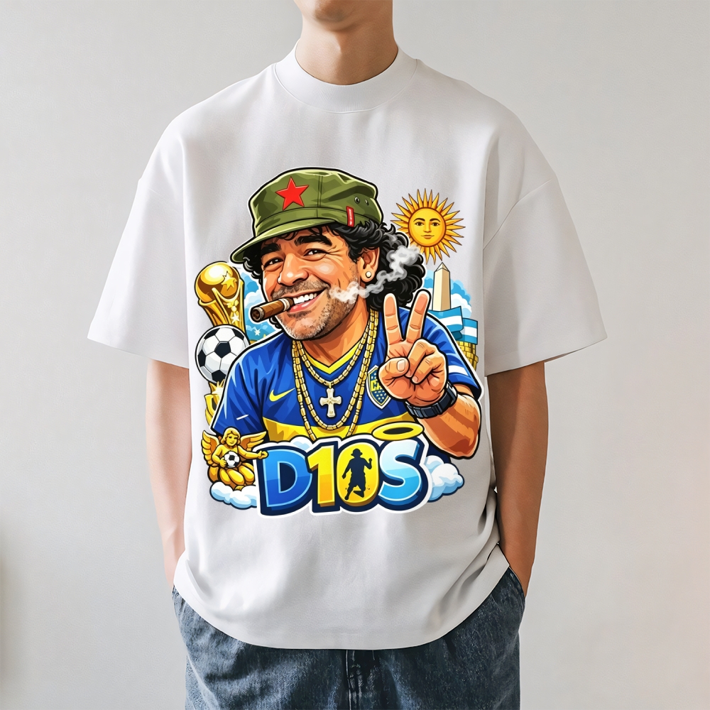 Diego Maradona D10S Japanese Style Classic Tee