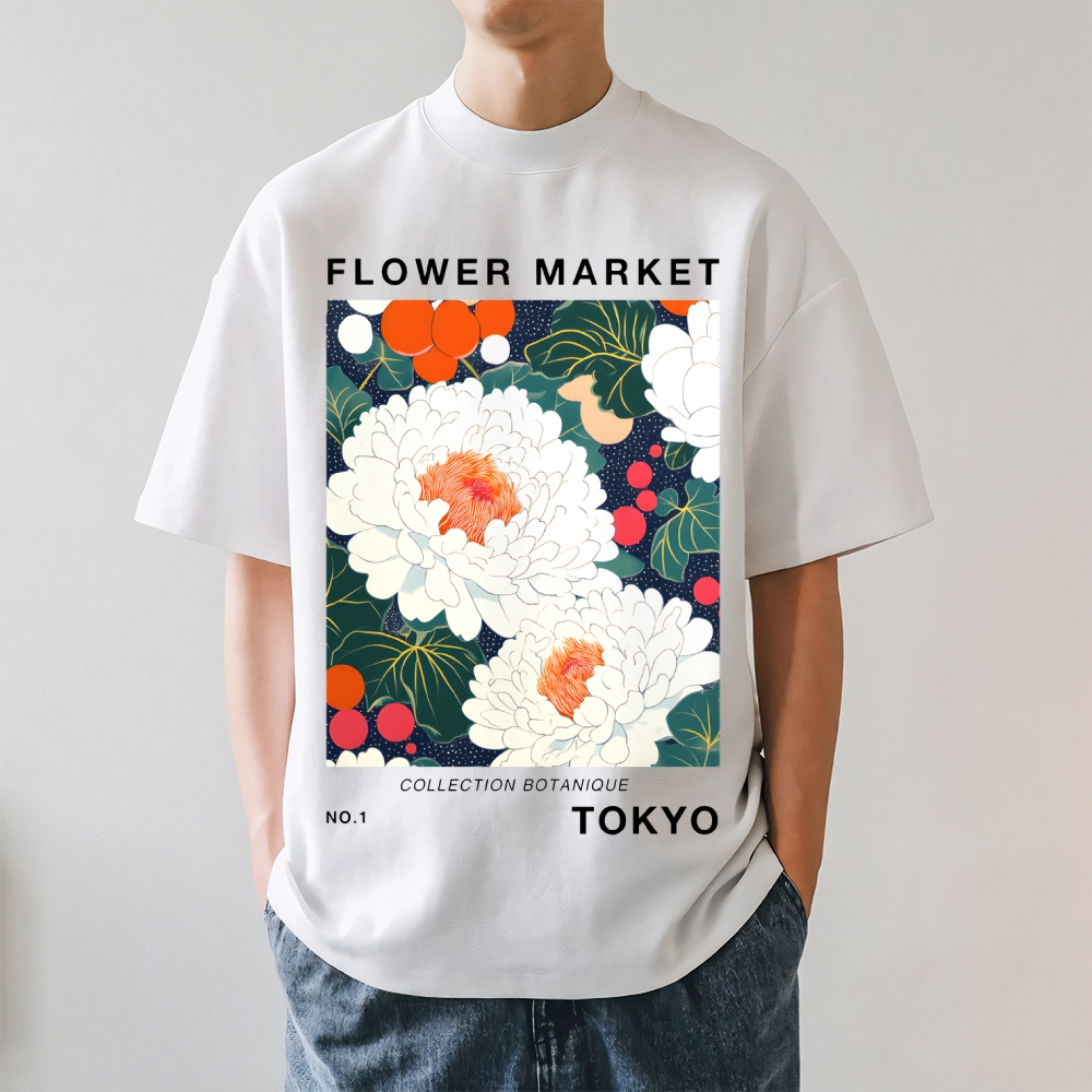 Yayoi Kusama Flower Japanese Style Classic Tee