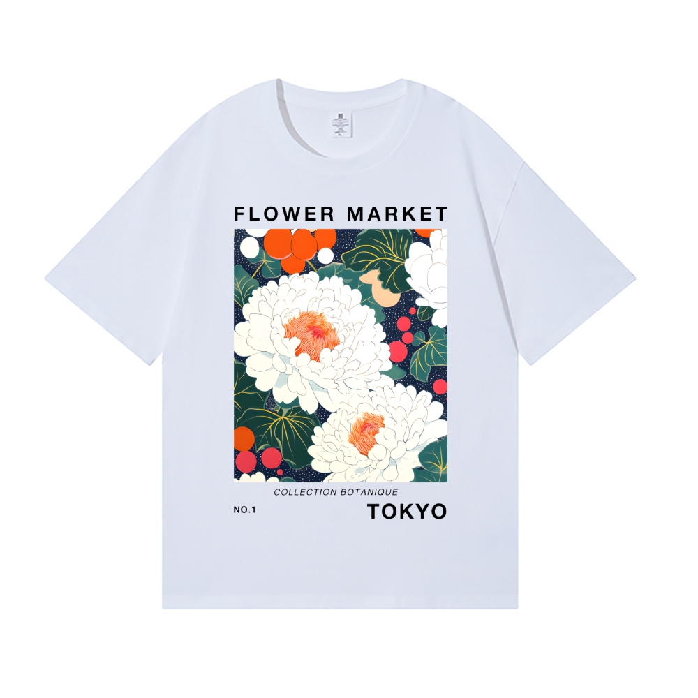 Yayoi Kusama Flower Japanese Style Classic Tee