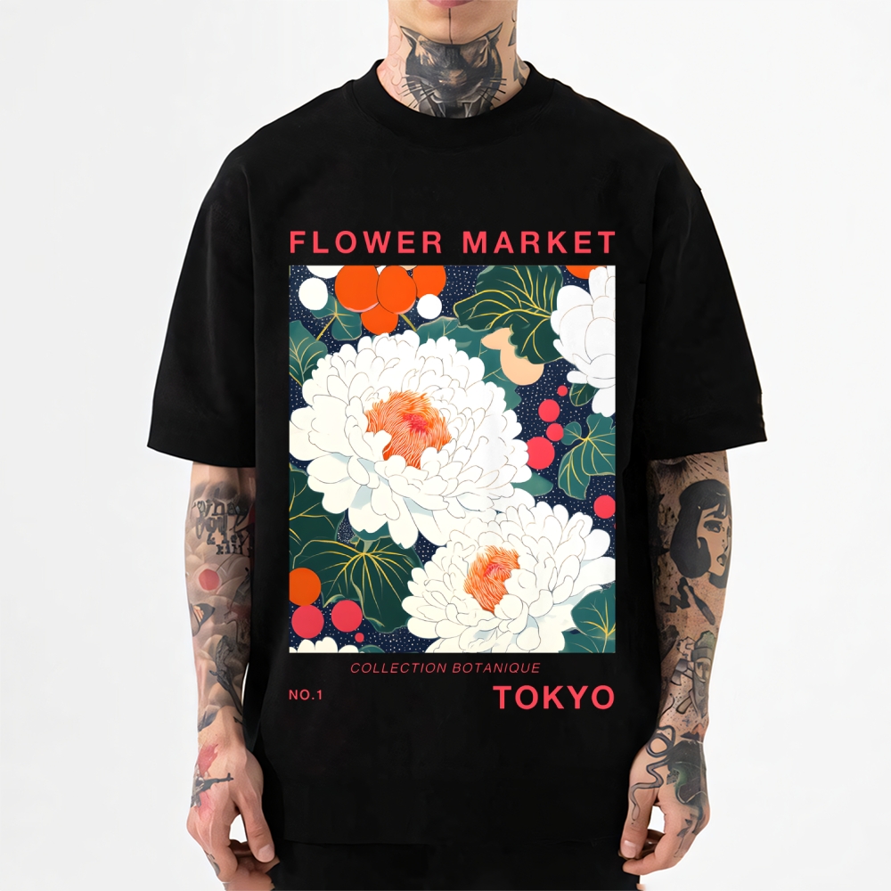 Yayoi Kusama Flower Japanese Style Classic Tee